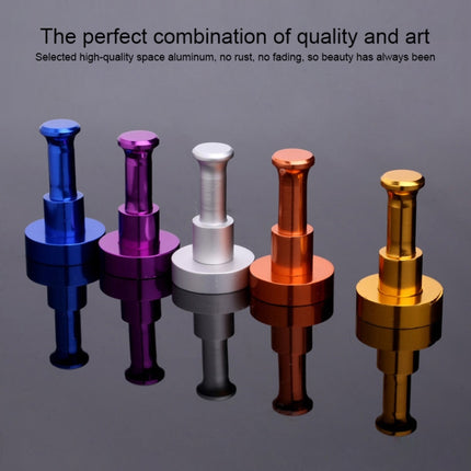 Color Personality Space Aluminum Round Hook Single Hook Kitchen Color Clothes Hook No Rust