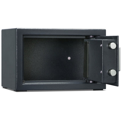 Deli Home Office Hotel Mini Electronic Security Lock Box Wall Cabinet Safety Box