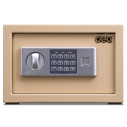Deli Home Office Hotel Mini Electronic Security Lock Box Wall Cabinet Safety Box