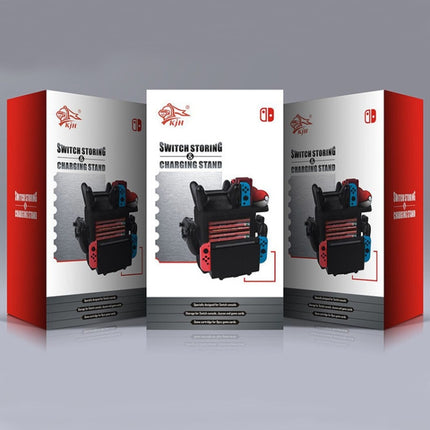 KJH Multi-function Bracket Handle Charging Base Receiving Frame for Nintendo Switch, KJH-SWITCH-27
