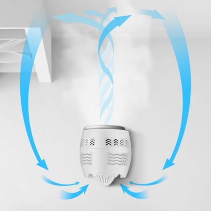 Portable Adjustable Mini USB Charging Air Convection Cycle Desktop Electric Fan Air Cooler, Support 2 Speed Control