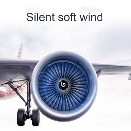 Portable Adjustable Mini USB Charging Air Convection Cycle Desktop Electric Fan Air Cooler, Support 2 Speed Control