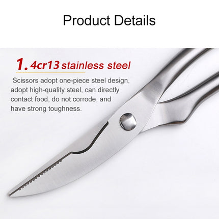 10 inch Kitchen Poultry Fish Chicken Bone Stainless Steel Cutter Cook Gadget Shear, Case Package, Case Package