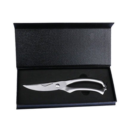 10 inch Kitchen Poultry Fish Chicken Bone Stainless Steel Cutter Cook Gadget Shear, Gift Box Package, Gift Box Package