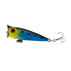 HENGJIA Artificial Fishing Lures Popper Bionic Fishing Bait with Hooks, Length: 5 cm, Random Color Delivery, Length: 5 cm