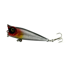HENGJIA Artificial Fishing Lures Popper Bionic Fishing Bait with Hooks, Length: 5 cm, Random Color Delivery, Length: 5 cm