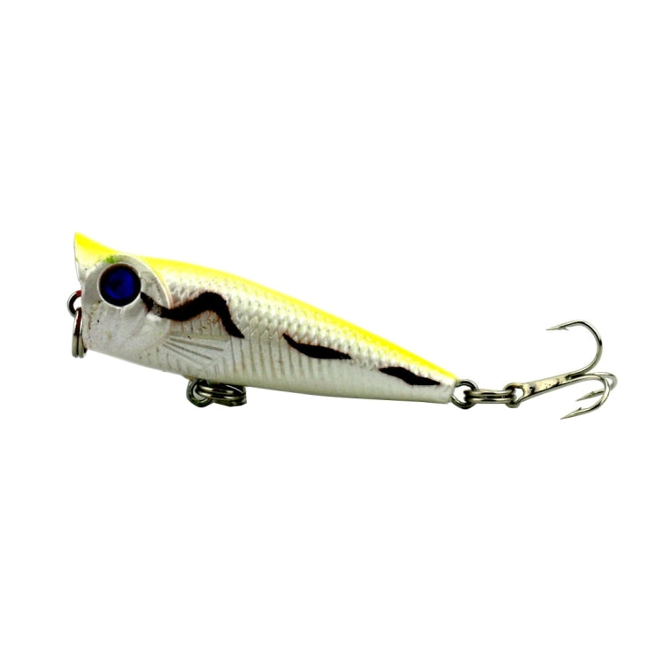 HENGJIA Artificial Fishing Lures Popper Bionic Fishing Bait with Hooks, Length: 5 cm, Random Color Delivery, Length: 5 cm