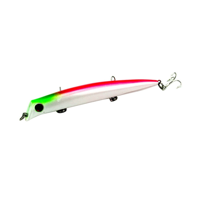 HENGJIA Artificial Fishing Lures Popper Bionic Fishing Bait with Hooks, Length: 12.6 cm, Random Color Delivery, Length: 12.6 cm