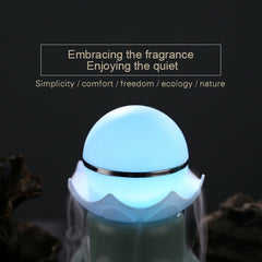 4W USB Charging Night Luminescent Pearl Ultrasonic Aromatherapy Humidifier with LED Colorful Light for Home / Office, Water Tank Capacity: 95ml, DC 5V