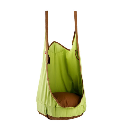 Adult and Children All-cotton Canvas Swing Outdoor Swing Frame Hanging Hammock, Size: 55*75*145cm, Random Color Delivery, Door Frame Horizontal Bar  Installation