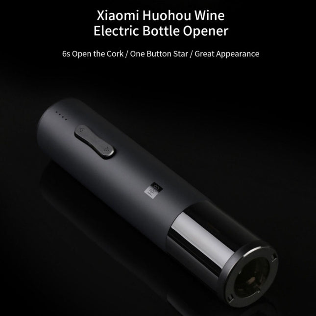 Original Xiaomi Youpin Huohou Automatic Wine Bottle Kit Electric Corkscrew With Foil Cutter