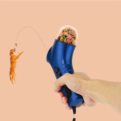 Portable Catapult Feeder Pet Training Reward Feeding Device Circus Breeder Tool