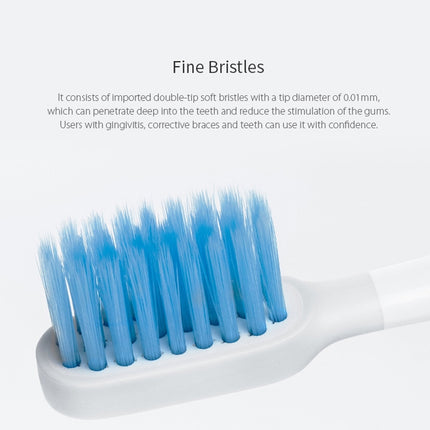 3 cabezales de repuesto para cepillo de dientes eléctrico Xiaomi Mijia originales para el cuidado de la salud bucal (tipo sensible)