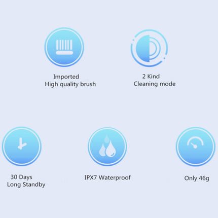 Original Xiaomi Mijia T100 Schallzahnbürste, T100 (Pink), T100 (Blau), T100 (Weiß)