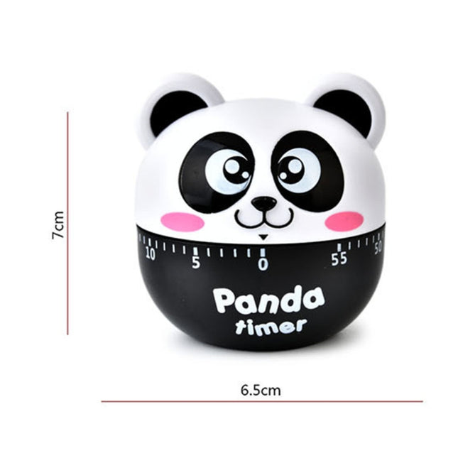 Panda 60 Minutes Mechanical Kitchen Cooking Count Down Alarm Timer Home Decorating Gadget, Random Color Delivery, RB508