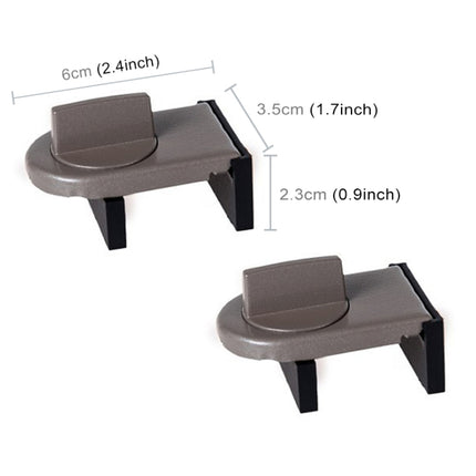 Sliding Sash Stopper Cabinet Locks & Straps Doors Security Anti-theft Lock Window Door Baby Safety Lock