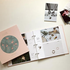 5 inch DIY Creativity Insert Type 3R Flushing Iron Ring Family Photo Album