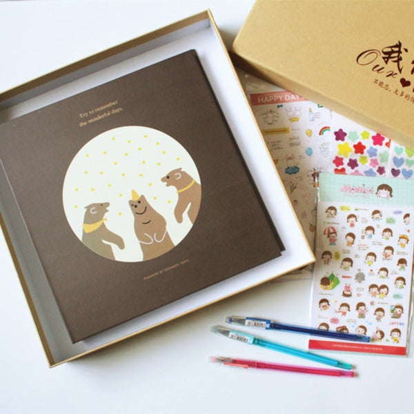 5 inch DIY Creativity Insert Type 3R Flushing Iron Ring Family Photo Album