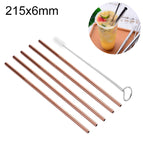 215*6mm (Straight) / Rose Gold