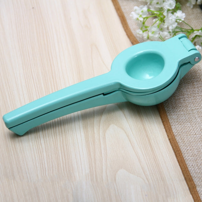 Aluminum Alloy Manual Dual Layers Lemon Juicer, Random Color Delivery, Aluminum Alloy