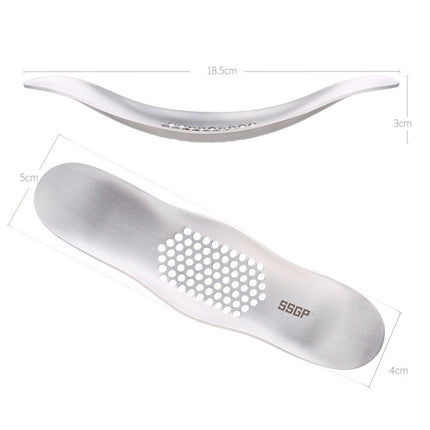 SSGP Kitchen Tool Manual 304 Stainless Steel Brushed Texture Garlic Presser
