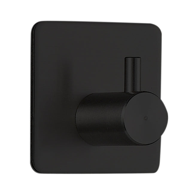 Stainless Steel Cylinder Hanger Bathroom Non-perforated Storage Clothes Hook, Size:14mm