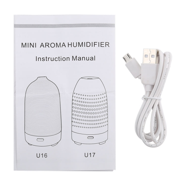 5W Honeycomb Texture Mini Humidifier with Colorful Light, Capacity: 50ml, DC 5V, Honeycomb Texture Humidifier