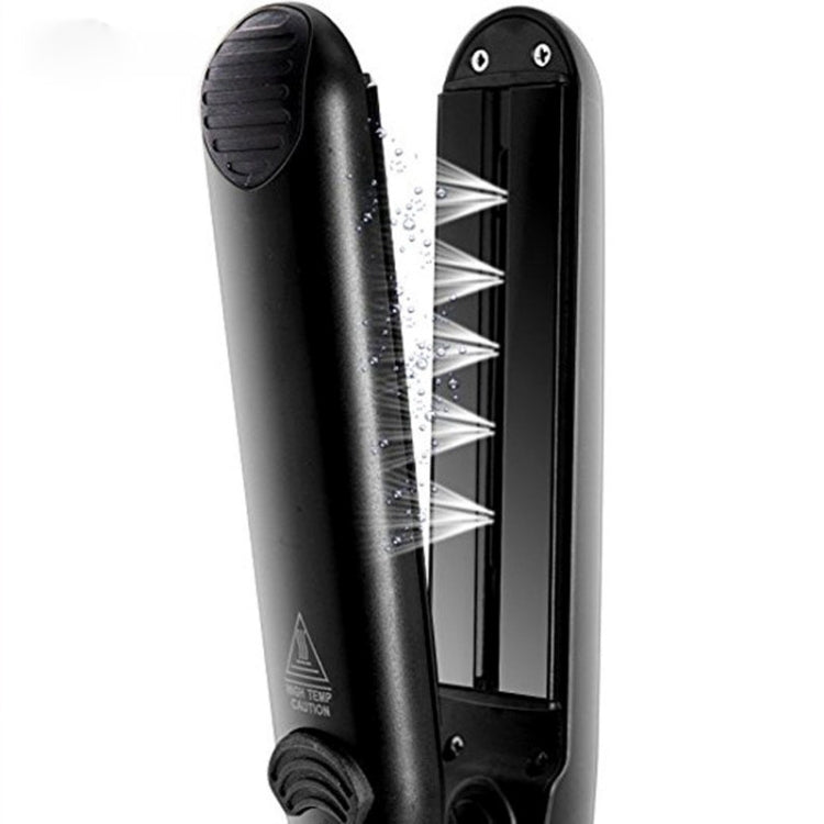 Steam Spray Electric Splint Hair Straightener with Plastic Bottle , US Plug