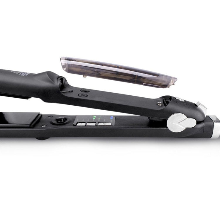 Steam Spray Electric Splint Hair Straightener with Plastic Bottle , US Plug