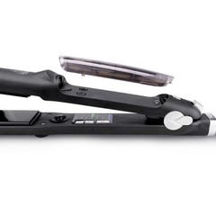 Steam Spray Electric Splint Hair Straightener with Plastic Bottle , US Plug