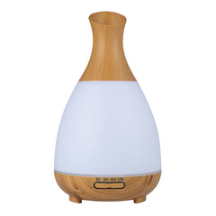 200ML Colorful Light Wood Grain Portable Vase Shape Aromatherapy Air Purifier Humidifier for Home / Office, FD33