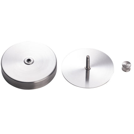 Kitchen Food Molds Stainless Steel Hamburger Meat Press Molds Tools, 1PC 10356  Stainless Steel