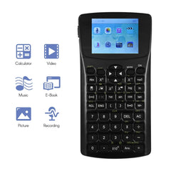 Multi-function Portable 2.4 inch Display Screen Scientific Calculator, Support Sound Recording / Radio / Music & Video Playing / Picture Browsing, 2.4 inch Calculator