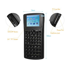 Multi-function Portable 2.4 inch Display Screen Scientific Calculator, Support Sound Recording / Radio / Music & Video Playing / Picture Browsing, 2.4 inch Calculator