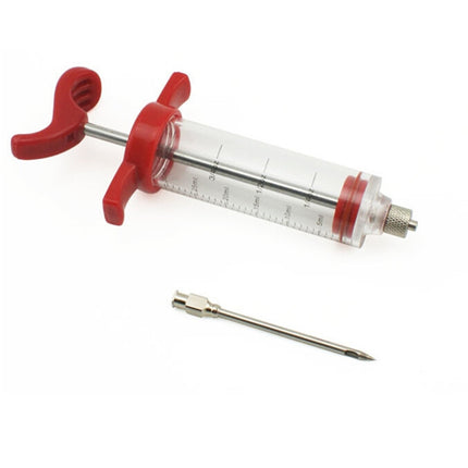 Creative Kitchen Tools Condiment Syringe Turkey Needle Barbecue Sauce Syringes Cooking Tools, Plastic Marinade Injector