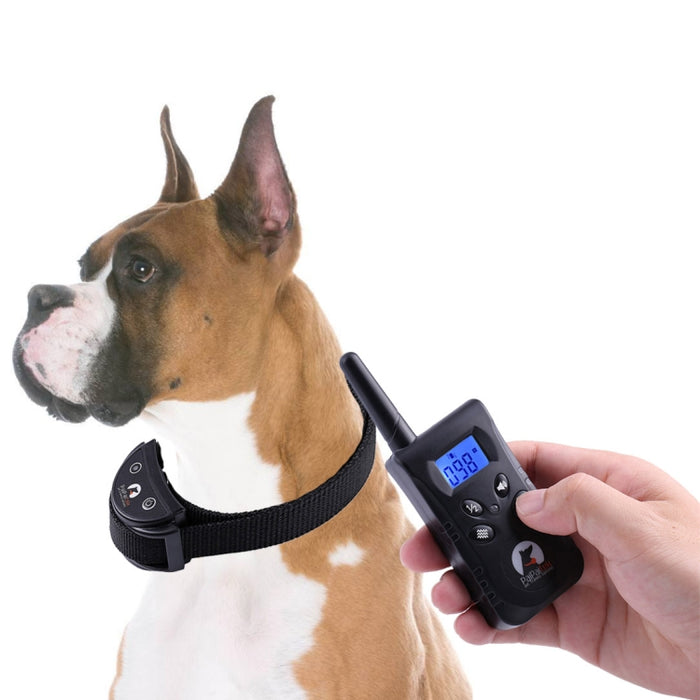 PaiPaitek PD520V Automatic Anti Barking Collar Pet Training Control System for Dogs, PD520V Black