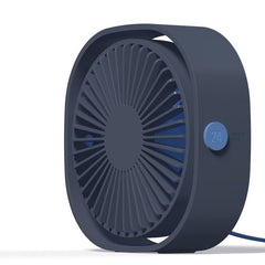 360 Degree Rotation  Wind 3 Speeds Mini USB Desktop Fan, Desktop Fan