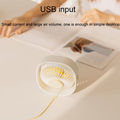 360 Degree Rotation  Wind 3 Speeds Mini USB Desktop Fan, Desktop Fan