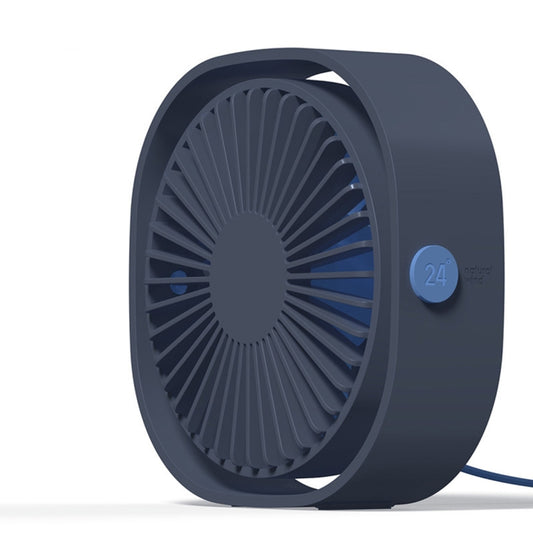 360-Grad-Drehung Wind 3 Geschwindigkeiten Mini USB Desktop Fan, Desktop Fan