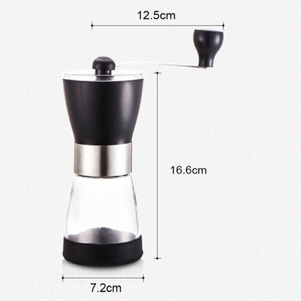 Portable Conical Burr Mill Manual Spice Herbs Hand Grinding Machine Coffee Grinder, Capacity: 20g, Capacity: 20g