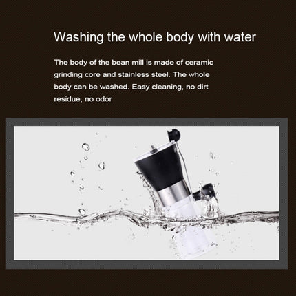 Portable Conical Burr Mill Manual Spice Herbs Hand Grinding Machine Coffee Grinder, Capacity: 20g, Capacity: 20g