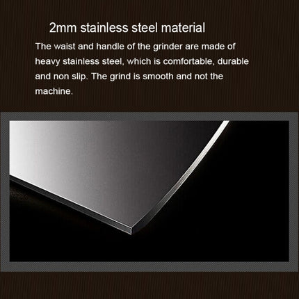 Portable Conical Burr Mill Manual Spice Herbs Hand Grinding Machine Coffee Grinder, Capacity: 36g, Portable Conical