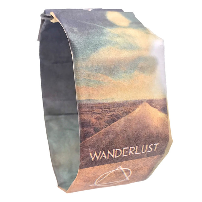 Travel Pattern Creative Fashion Waterproof Paper Watch Intelligent Paper Electronic Wristwatch, Travel Pattern