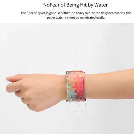 Flamingo Pattern Creative Fashion Waterproof Paper Watch Intelligent Paper Electronic Wristwatch, Flamingo Pattern