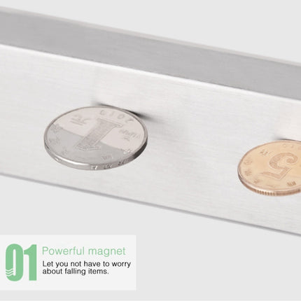 Kitchen Free Punching Wall-mounted 304 Stainless Steel Magnetic Knife Holder, Size:51x4x1.5cm, Size:51x4x1.5cm