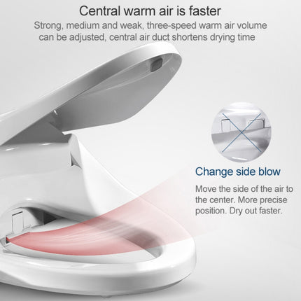 U Shape Multi-function Bathroom Automatic Cleaning Heating Intelligent Flush Toilet Cleaner Cover