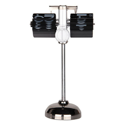 Creative Home Office Bedroom Retractable Flip Trolley Small Balance Clock