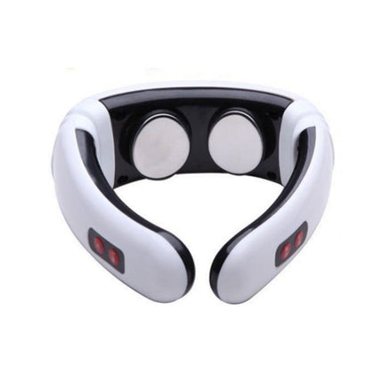 Household Electric Pulse Shock Neck Massager Intelligent Body Massager, Battery Powered (Not Include Battery), Old Battery Power