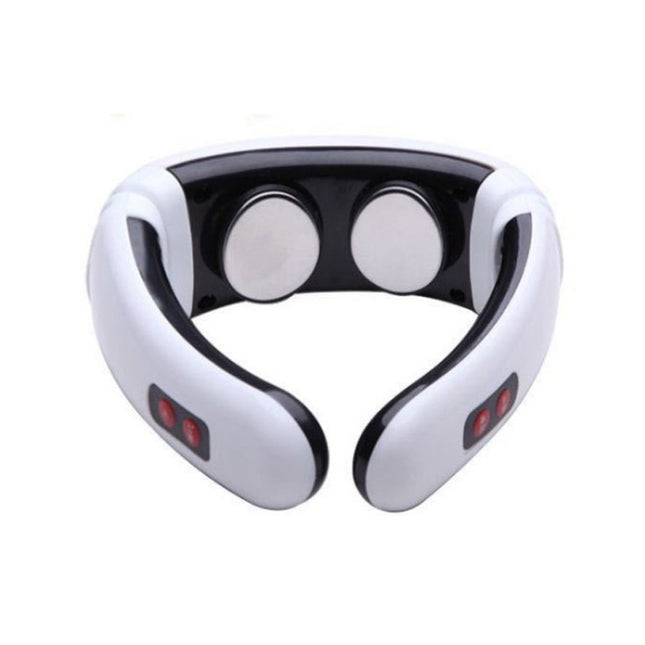 Household Electric Pulse Shock Neck Massager Intelligent Body Massager, Battery Powered (Not Include Battery), Old Battery Power