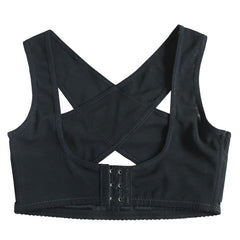 Women Ultrathin Kyphosis Correction Shoulder Support Tight-fitting Orthopedic Belt, Size:L